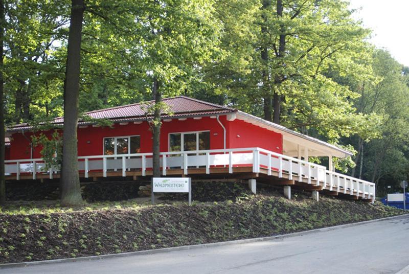 Restaurant Waldmeisterei Gera Buitenkant foto